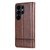Samsung Galaxy S26 Ultra 5G AZNS Magnetic Calf Texture Flip Leather Phone Case - Dark Brown