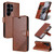 Samsung Galaxy S26 Ultra 5G AZNS Sheepskin Texture Flip Leather Phone Case - Brown