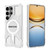 Samsung Galaxy S26 Ultra 5G BIBERCAS Transparent Color Series MagSafe Air Bag Shockproof Phone Case - White