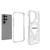 Samsung Galaxy S26 Ultra 5G BIBERCAS Transparent Color Series MagSafe Air Bag Shockproof Phone Case - White