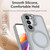 Samsung Galaxy S26 Ultra 5G Bright Color Frosted Skin-feel Camera Bracket Magsafe Phone Case - Grey