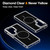 Samsung Galaxy S26 Ultra 5G Bright Shadow Two-color MagSafe Magnetic Phone Case - Black