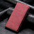 Samsung Galaxy S26 Ultra 5G Business Solid Color Magnetic RFID Leather Phone Case - Red