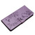 Samsung Galaxy S26 Ultra 5G Butterflies and Flowers Leather Phone Case - Purple