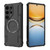 Samsung Galaxy S26 Ultra 5G Butterfly Armor MagSafe Magnetic Ring Shockproof Phone Case - Black