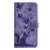 Samsung Galaxy S26 Ultra 5G Butterfly Cat Embossing Flip Leather Phone Case - Purple