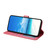 Samsung Galaxy S26 Ultra 5G Butterfly Flutter Pattern Embossed Leather Phone Case - Rose Red