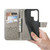 Samsung Galaxy S26 Ultra 5G Butterfly Love Flower Embossed Leather Phone Case - Gray