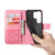 Samsung Galaxy S26 Ultra 5G Butterfly Love Flower Embossed Leather Phone Case - Pink
