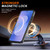 Samsung Galaxy S26 Ultra 5G Camera Sliding Shield Magnetic Rotation Holder Phone Case - Silver