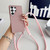 samsung Galaxy S26 Ultra 5G Candy Silicone Shockproof Phone Case with 7mm Crossbody Lanyard - Pink
