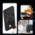 Samsung Galaxy S26 Ultra 5G Carbon Fiber Texture MagSafe Phone Case with Holder - Grey