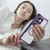 Samsung Galaxy S26 Ultra 5G Carbon Fiber Texture MagSafe Translucent Phone Case - Purple