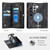 Samsung Galaxy S26 Ultra 5G CaseMe 008 Detachable Multifunctional Leather Phone Case - Black