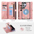 Samsung Galaxy S26 Ultra 5G CaseMe 008 Detachable Multifunctional Leather Phone Case - Pink