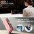 Samsung Galaxy S26 Ultra 5G CaseMe 008 Detachable Multifunctional Leather Phone Case - Pink