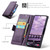 Samsung Galaxy S26 Ultra 5G CaseMe 023 Butterfly Buckle Litchi Texture RFID Anti-theft Leather Phone Case - Purple