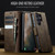 Samsung Galaxy S26 Ultra 5G CaseMe 033 Calf Leather Lining Microfibre RFID Blocking Phone Case - Coffee