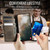 Samsung Galaxy S26 Ultra 5G CaseMe 033 Calf Leather Lining Microfibre RFID Blocking Phone Case - Coffee