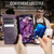 Samsung Galaxy S26 Ultra 5G CaseMe 033 Calf Leather Lining Microfibre RFID Blocking Phone Case - Purple