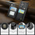 Samsung Galaxy S26 Ultra 5G CaseMe C22 Card Slots Holder RFID Anti-theft Phone Case - Black
