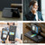 Samsung Galaxy S26 Ultra 5G CaseMe C22 Card Slots Holder RFID Anti-theft Phone Case - Black