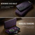 Samsung Galaxy S26 Ultra 5G CaseMe C49 Magnetic RFID Blocking Detachable Wallet Leather Phone Case - Purple