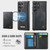 Samsung Galaxy S26 Ultra 5G CaseMe Me80 Series Detachable Wallet Magnetic RFID Vegan Leather Phone Case - Black