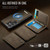 Samsung Galaxy S26 Ultra 5G CaseMe Me80 Series Detachable Wallet Magnetic RFID Vegan Leather Phone Case - Coffee