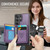 Samsung Galaxy S26 Ultra 5G CaseMe Me80 Series Detachable Wallet Magnetic RFID Vegan Leather Phone Case - Purple