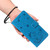 Samsung Galaxy S26 Ultra 5G Cat and Bee Embossed Flip Leather Phone Case - Blue