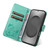 Samsung Galaxy S26 Ultra 5G Cat and Bee Embossed Flip Leather Phone Case - Green