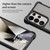 Samsung Galaxy S26 Ultra 5G CD Texture 360 Degree Rotating Holder MagSafe Phone Case - Gold