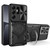 Samsung Galaxy S26 Ultra 5G CD Texture Sliding Camshield Magnetic Holder Phone Case - Black