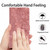 Samsung Galaxy S26 Ultra 5G Cherry Blossoms Embossed Leather Phone Case - Pink