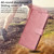 Samsung Galaxy S26 Ultra 5G Classic Calf Texture Flip Leather Phone Case - Rose Gold