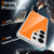 Samsung Galaxy S26 Ultra 5G Colorful Hard PC Hybrid Soft TPU Magnetic Phone Case - Orange