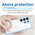 Samsung Galaxy S26 Ultra 5G Colorful Series Acrylic Hybrid TPU Phone Case - Blue