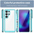 Samsung Galaxy S26 Ultra 5G Colorful Series Acrylic Hybrid TPU Phone Case - Transparent Blue