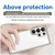 Samsung Galaxy S26 Ultra 5G Colorful Series Acrylic Hybrid TPU Phone Case - Transparent Grey