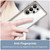 Samsung Galaxy S26 Ultra 5G Colorful Series Acrylic Hybrid TPU Phone Case - Transparent Grey