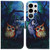 Samsung Galaxy S26 Ultra 5G Coloured Drawing Flip Leather Phone Case - Oil Painting Owl