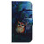 Samsung Galaxy S26 Ultra 5G Coloured Drawing Flip Leather Phone Case - Oil Painting Owl