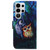 Samsung Galaxy S26 Ultra 5G Coloured Drawing Flip Leather Phone Case - Oil Painting Owl