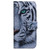 Samsung Galaxy S26 Ultra 5G Coloured Drawing Flip Leather Phone Case - Tiger
