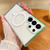 Samsung Galaxy S26 Ultra 5G Contrast Color Gradient Transparent MagSafe Phone Case - Green + Blue