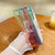 Samsung Galaxy S26 Ultra 5G Contrast Color Gradient Transparent MagSafe Phone Case - Green + Blue