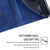 Samsung Galaxy S26 Ultra 5G Cow Texture Magnetic Leather Phone Case - Blue