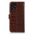 Samsung Galaxy S26 Ultra 5G Crocodile Top Layer Cowhide Leather Phone Case - Brown