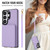 Samsung Galaxy S26 Ultra 5G Crossbody Dual-buckle Wallet RFID Back Leather Phone Case - Light Purple